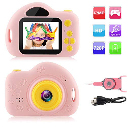 GKTZ Kids Camera Small Camcorder Digital Cameras with 2 inch Screen for Children