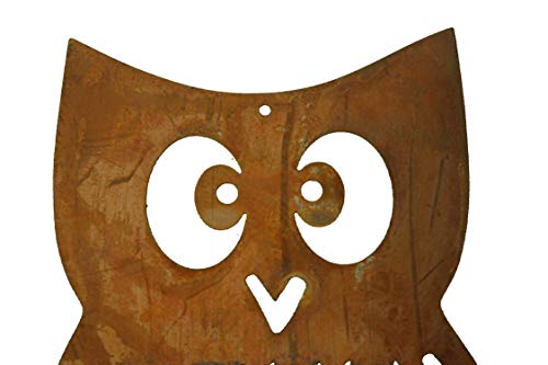 Rostikal Ruggine Decorazione Gufo Paulinchen