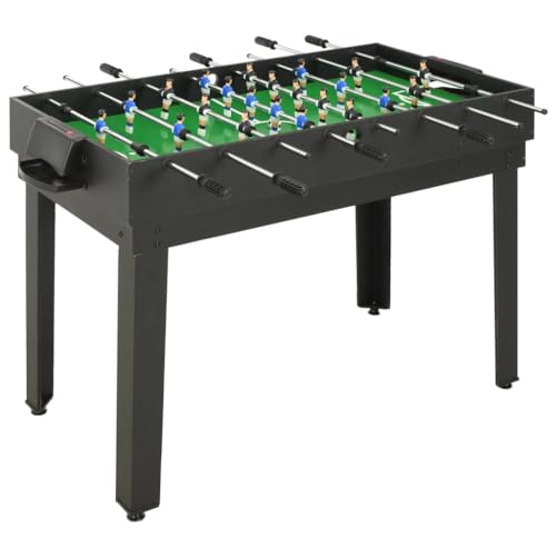 vidaXL Multigame Spieletisch 15-in-1 Tischfußball Kicker Billard Hockey Spieltisch Tischtennis Multifunktion Spiele 121x61x82cm Schwarz – Bild 3