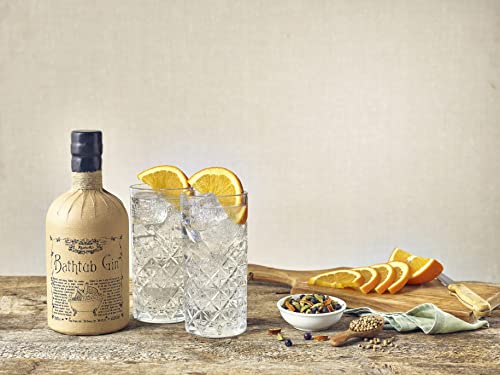 Ableforth's Bathtub Gin Geschenkpack / Geschenkset 0,7l + hochwertiges Highball Glas Small Batch Gin aus England - World… – Bild 4