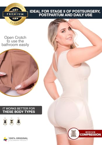 Image of Sonryse Fajas Colombianas Post Surgery Compression Garment Stage 2 Faja Lipo BBL
