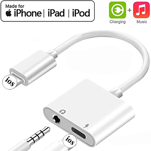 3.5 mm Headphone Jack Adapter for iPhone11 Xs/Xs Max/XR/ 8/8 Plus/7/7 Plus
