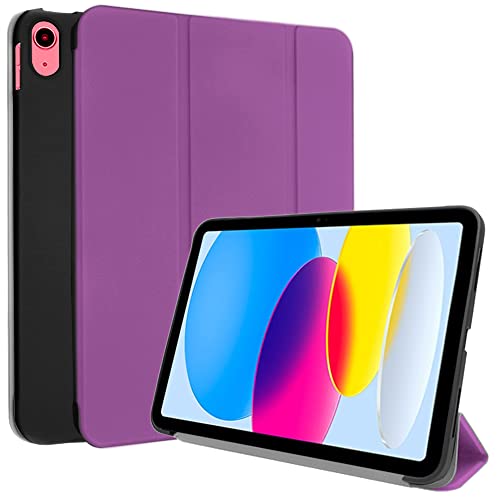TECHGEAR Smart Case for iPad 11th Gen (2025 A16) & 10th Gen (2022), Slim Tri-Fold Stand Cover with Corner Protection