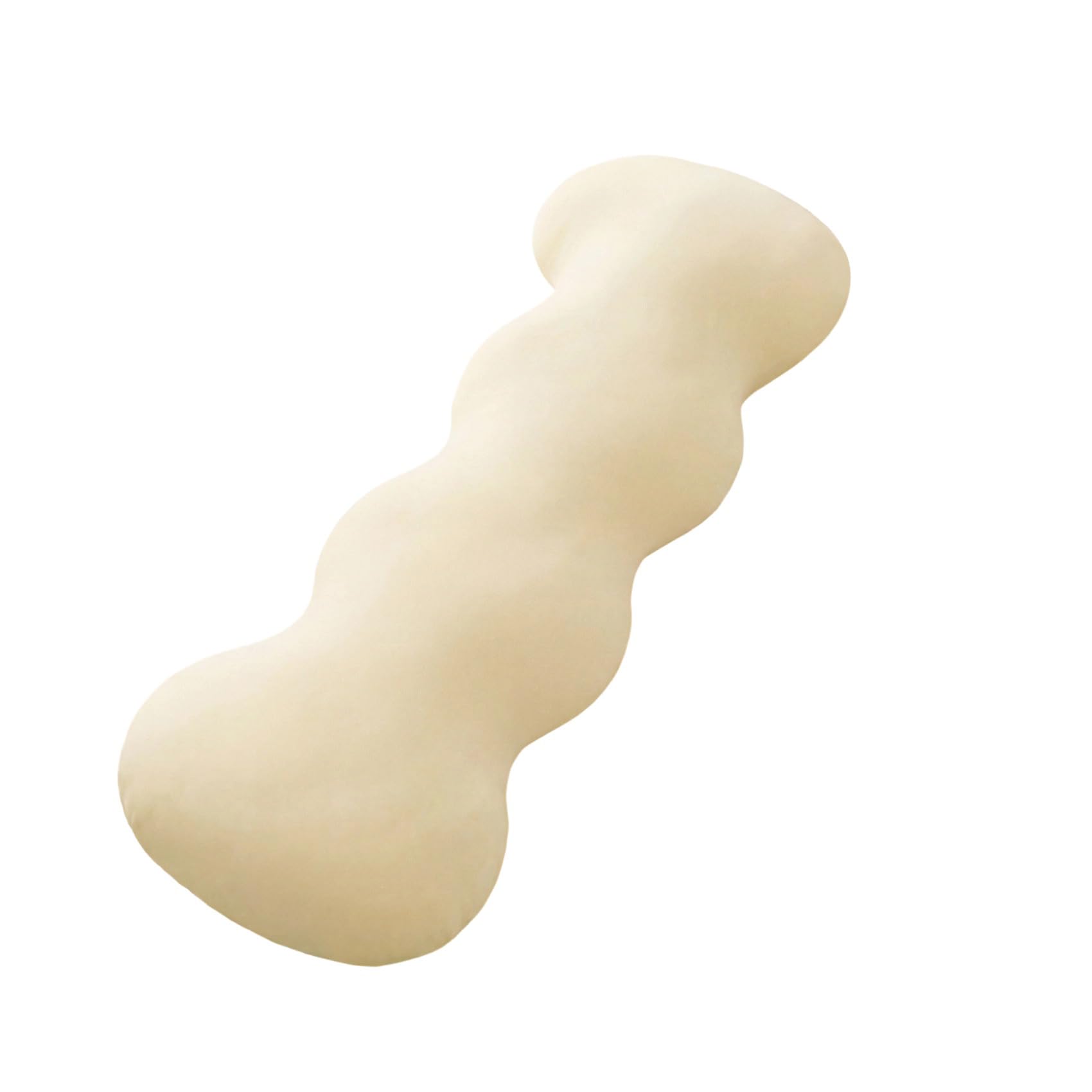 Limtula Ice Silk Hugging Pillow with Human Body Engineering Washable Cover for Side Sleepers in Hot Weather PP Cotton Filled Pillow