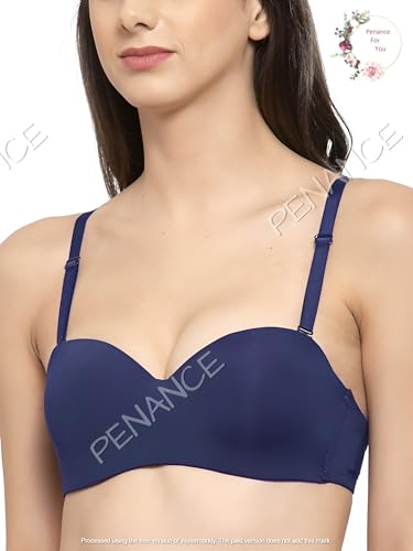Image of Women's Cotton Heavily Padded Underwire Push Up Bra