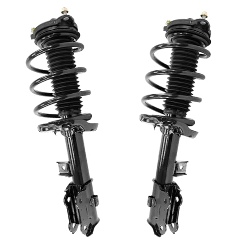 Image of Detroit Axle - AWD 10pc Front Struts Kit for 2017-2019 Kia Sportage 2016-2018 Hyundai Tucson, 2 Struts with Coil Spring 2 Sway Bar Links 2 Lower Ball Joints 4 Inner Outer Tie Rods Replacement