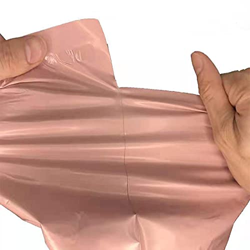 Plastikowe samoprzylepne torby pocztowe, 100 pcs 14 Wires Envelope Courier Bag Black Pink Multiple Sizes Opaque(17x30 Cm)
