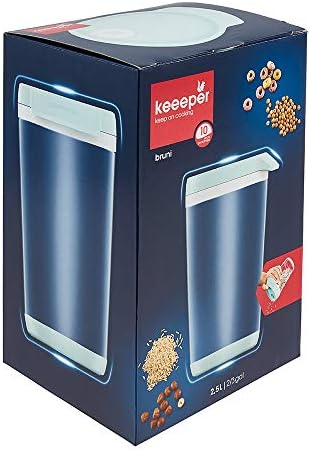 keeeper Pouring Jar, Spout with 4 Pouring Options, BPA-Free Plastic, 2.5 Litre, 16.7x14.6x24.5 cm, Bruni, Mint Green