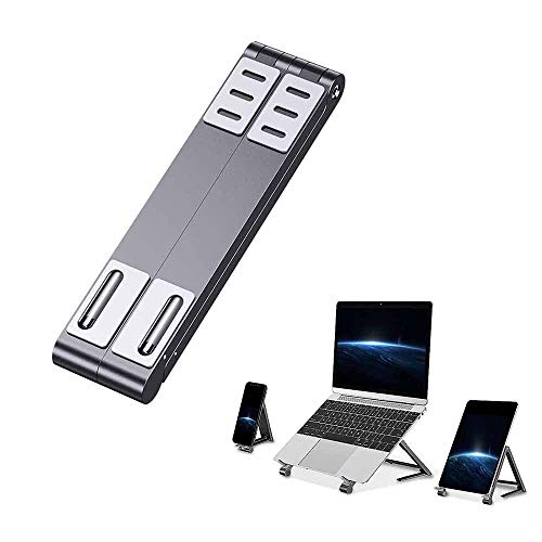 Laptop-Ständer, verstellbare Desktop-Tablet-Laptop-Ständer, Fordable Tablet-Ständer für Tablet-Computer Telefon Laptop
