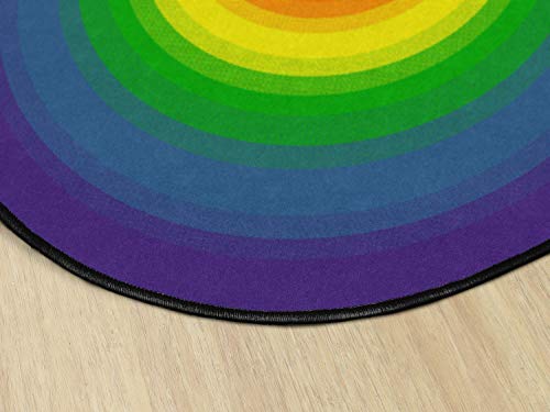 Tapete Rainbow Flagship Carpets infantil 6ft cuña miniatura 5