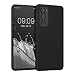 Produktbild kwmobile Hülle kompatibel mit Motorola Edge 30 - Hülle Silikon - Soft Handyhülle - Handy Case in Schwarz matt