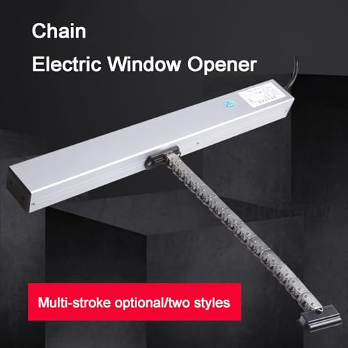 Actuador de ventana eléctrico de 24V con cadena doble silenciosa 5