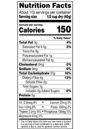 Avena Old Fashioned Quaker 5 lbs (Pack de 2) miniatura 2