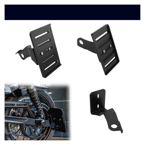Support de plaque moto à bras oscillant rigide pour Nightster 975 - 3