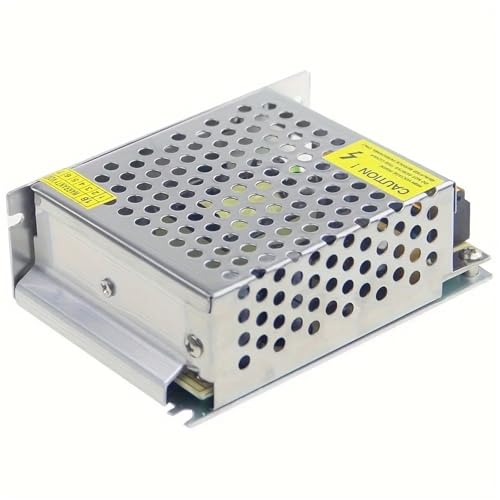 Convertisseur de tension AC/DC 12V 5A avec interrupteur universel régulé