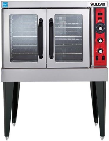 Vulcan VC5E Single Deck Electric Convection Oven with Casters, 208V