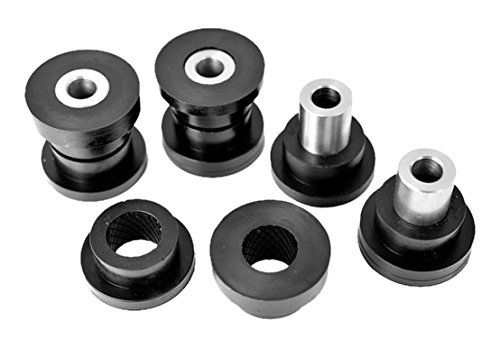 Cojinetes PFF25-201BLK Powerflex silentblocks poliuretano suspensión delantera coche