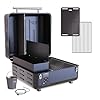 Traeger grills tft18kld ranger portable wood pellet grill and smokerelectric tabletop pellet smoker with digital arc controller cast iron griddle for tailgating and outdoor cooking  urban country home decor