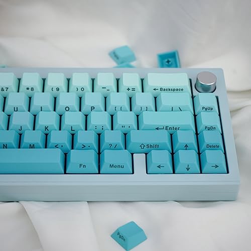 Image of Sumgsn Side Printed Keycaps Cherry Profile 125 Keys PBT Dye Sub Keycaps Custom Gradient Keycap for Mechanical Keyboard Cherry Mx Switches