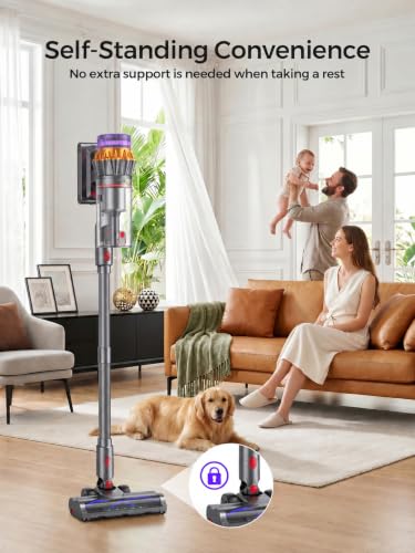 Cordless Stick Vacuum Cleaner, 600W 55Kpa 70Mins for Home, Pet Hair, Carpet β image 8