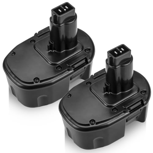Image of [Upgraded to 3600mAh 2 Pack 14.4 Volt NIMH DW9091 Replacement Battery Compatible with Dewalt 14.4V NIMH Battery DC9091 DW9091 DW9094 DE9091 DE9092 DE903
