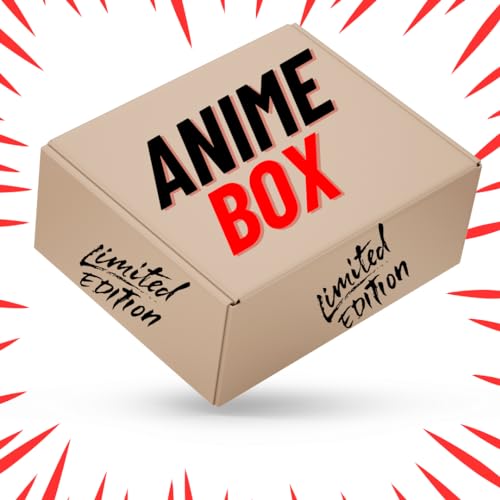 [Anime-Box] Chibi - Box / Exklusive Fanbox Sammlerbox mit 6 Merchandiseartikeln Figuren & Collectibles für leidenschaftliche Anime-Fans - Ideale Geschenkidee für Animefans (Chibi-Box / Klein)