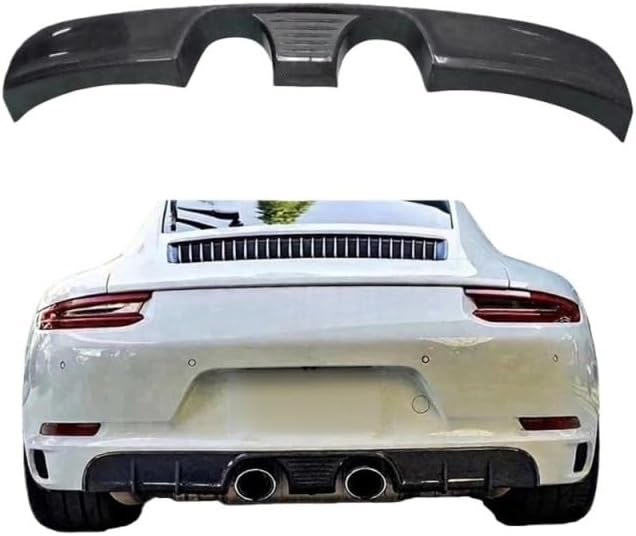 Rear Diffuser for Porsche 911 991.1 991.2 2015 2016 2017 2018 Carbon Fiber Bumper lip Spoiler Body Kit Accesorios