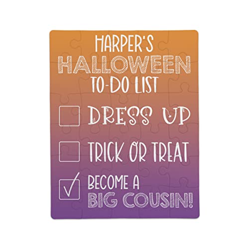 Amazon.com: Personalized Halloween Big Cousin Pregnancy Announcement ...