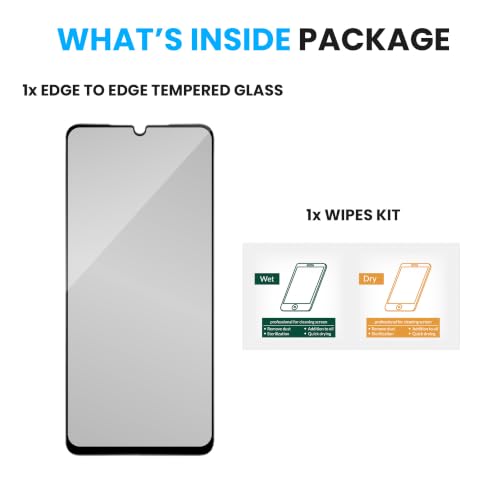 Image of FIRST MART Military-Grade Matte Tempered Glass for iQOO Z11 Lite - 9H Screen Protector, Anti-Glare Protection, Scratch-Resistant, Bubble-Free (1 Pack)