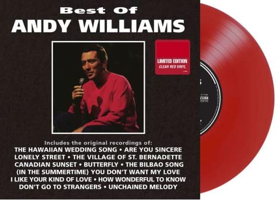 Best of Andy Williams Red Clear Record