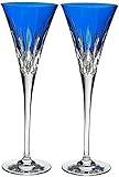 Waterford Set of 2 Lismore Pops Toasting Flutes