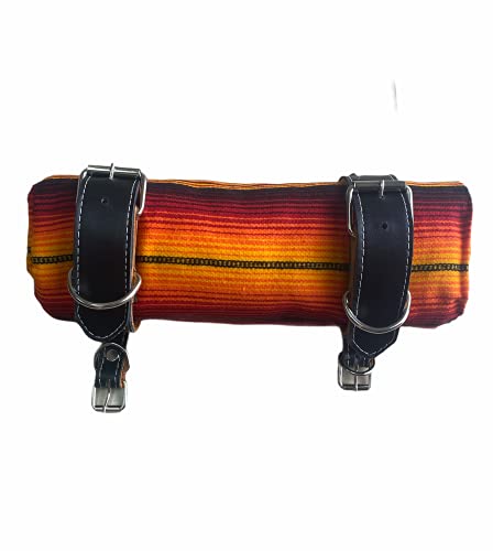 Southwest Leather Belt Bedroll