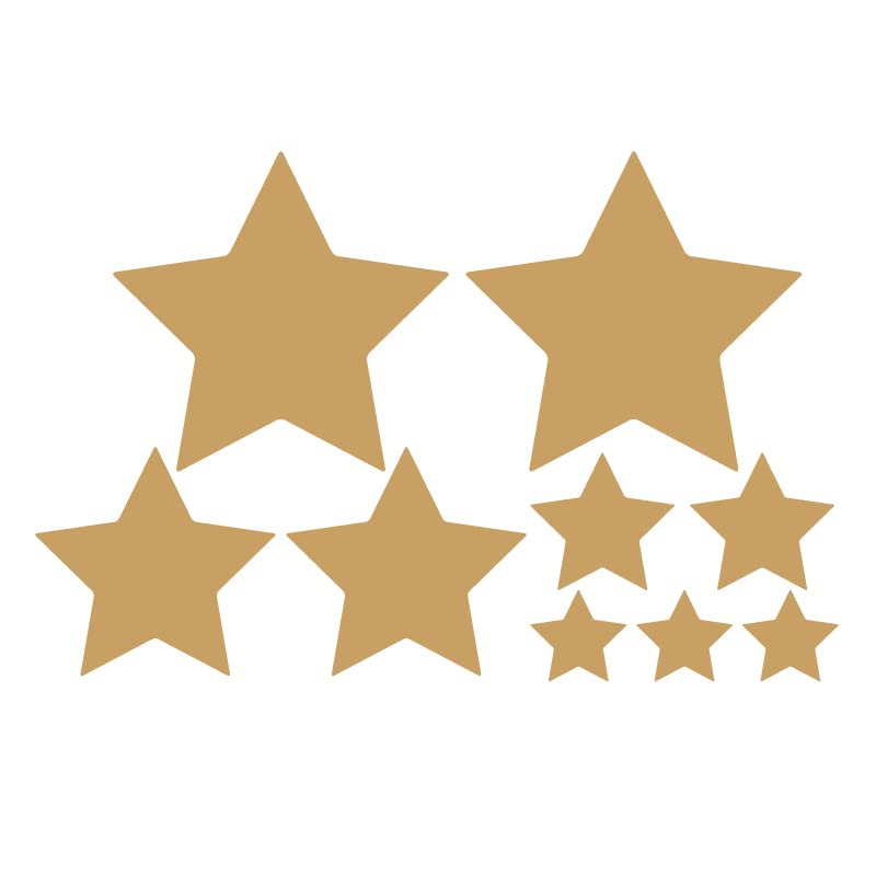 平成レトロ　アークロード　ハート　星　シール 平成レトロ シールセット アルファベット ハート 星型8枚セット