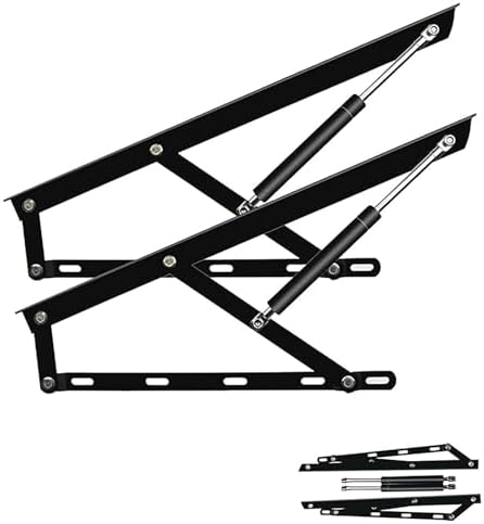 Lifting Bed Mechanism - Hydraulic Rod Storage System for Bed Frames and Mattresses - Ideal Support for Sofas and Beds
