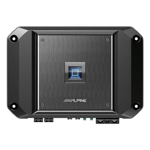 Alpine R2-A60F R-Series 4-Channel Amplifier - 150W x 4 at 2-Ohm, Hi-Res Certified