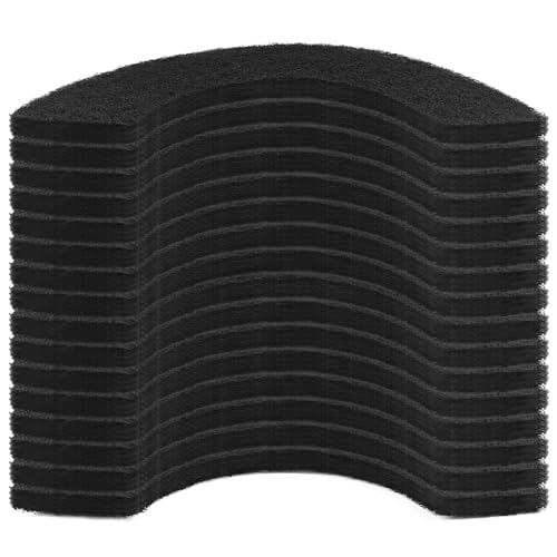Lubise 16Pcs Carbon Filters Compatible with LR 4,Replacement Activated Charcoal Filters for Litter Box Carbon Premium Filter,Thickened and Durable,Eliminate Odor and Controls Moisture on Pet's Body