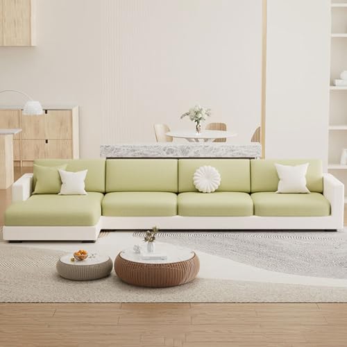 Housses de coussin imperméables et housse de canapé en L extensible - 4