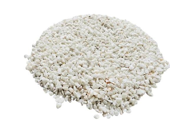 THE GUPTAS White Pebble Decorative Stones Marble Chips for Aquarium Garden Indoor & Outdoor Decoration Pebble Stone White - (15 KG) (B0D4QL9XGY) Amazon Price History, Amazon Price Tracker