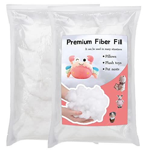 Benlay Ouate de remplissage de 250 g - Rembourrage en polyester très moelleux - Ouate de bricolage - Résistant aux déformations et extra moelleux - Rembourrage de coussin - Blanc - Power Füll ouate Cover