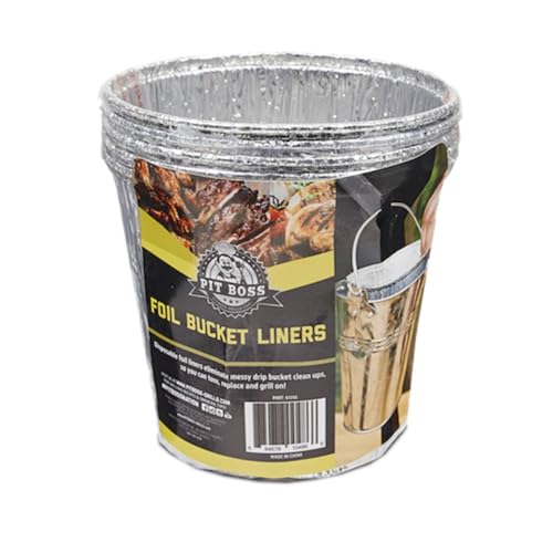 Pit Boss Foil Bucket Liner - 6 Pack