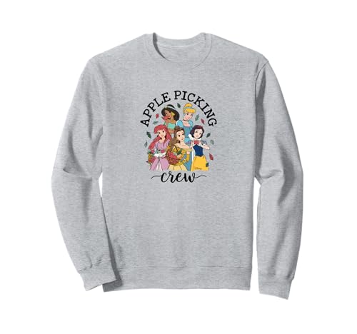 Sweatshirt Disney Princess Apple Picking pull col rond femme confortable
