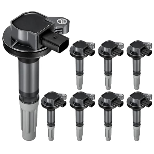 Image of 8 Ignition Coils Pack - Fix Misfires for Ford F-150 (2011-2016) & Mustang (2011-2015) - Repl. BR3Z12029A /DG542 /UF622
