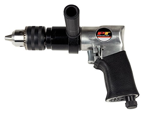 Performance Tool M651 1/2-Inch Heavy Duty Reversible Drill with Keyless Chuck and Variable Speed Trigger for Precision Drilling and Driving Jobs