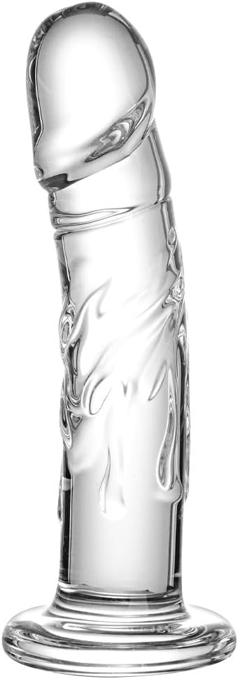 7 inch Small Realistic Glass Dildo, a Lifelike Beginner's Sex Toy