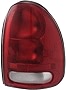 GO-PARTS - for 1996-2003 Dodge Durango Rear Tail Light Lamp Assembly/Lens/Cover - Right (Passenger) Side Replacement 2AME76244A CH2801125 1997 1998 1999 2000 2001 2002