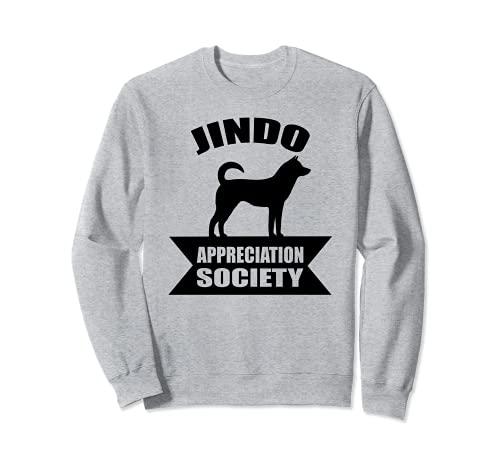 Korean Jindo Dog Sweatshirt, Grey