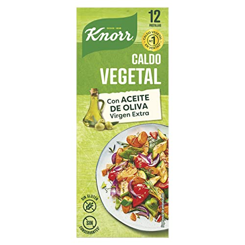 Knorr Caldo Pastilla Vegetal 12 pastillas