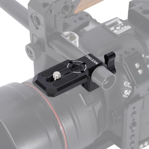 Image of NICEYRIG 15mm Single Rod Clamp to Monitor Mount EVF Mount - 596