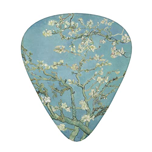 Ensemble de 12 médiators de guitare Cherry Plum Flowers pour guitare acoustique, guitare électrique, contrebasse… - Les Beatles, Paul McCartney, John Lennon, RIngo Starr, George Harrison Ensemble de 12 médiators de guitare Cherry Plum Flowers pour guitare acoustique, guitare électrique, contrebasse…