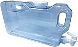 botella para dispensador de agua ❄️ [DISPENSADOR NEVERA]: Tiene las medidas ideales para adaptarse a las medidas estándar de cualquier frigorífico: Profundidad, 32 cms / Altura: 21 cms / Ancho: 7,5 cms.